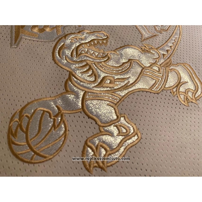 Camiseta Toronto Raptors Vince Carter #15 Mitchell & Ness 1998-99 Oro